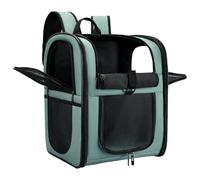 APOLLO WALKER Mochilas para Gatos y Mochilas Perros, para Mascotas Gato Pequeñas (Capacidad de Carga: 5-12 kg, 32 L x 30 W x 42 H),Transportin Gato,Ideal Senderismo Viajes al Aire Libre (razul)
