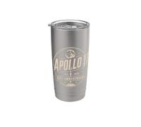 Apolo 11 Moon Landing 57 Aniversario Espacio 1969 2026 Julio Vaso térmico de acero inoxidable de doble pared