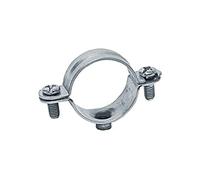 Apolo 920L - Abrazadera Metálica M6 Tipo L, Diámetro 20 Mm, Acero Cincado, 100 Unidades