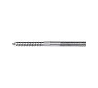 Apolo 9880Edr - Espárrago Doble Rosca Tipo Edr M8 X 80 Acero Cincado, 50 Unidades
