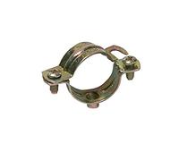 Apolo 9B28Nk - Abrazadera Metálica M6 Tubo Prefijado Tubo Prefijado Tipo Nk, Diámetro 28 Mm, Acero Bicromatado, 100 Unidades