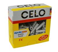 Apolo Mea 96Fx - Taco de Nylon Multimaterial Tipo Fx Diámetro 6 Mm, 100 Unidades