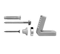 Apolo Mea Frh100 - Bolsa Fijación Horizontal de Wc Mediante Angular de Nylon, 2 Kits, 1 Unidad