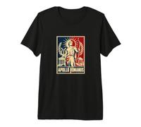 Apolo Romanus Roman Sun God Archer Lyre Camiseta Premium