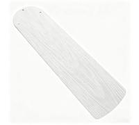 APOMNG 1 Pack Universal Reemplazo Sopladores de Techo Para 52 Pulgadas Impermeable Grano Madera Plástico Ventilador Cuchillas para Patio Dormitorio Uso Casero,Blanco