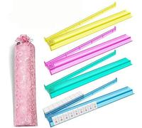 APOMNG 4 Atiles de Mahjong + Bolsa - Alineación Automática 70% Más Grueso Impermeable para Fichas Estándar No para Grandes