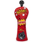 APOMNG Funda de Putter de Golf con Fuerte Imán Funda para Cabeza Hecha a Mano en Cuero PU Se Ajusta a la Mayoría de Putters Forro Suave para Protección del Palo Diseño Bordado Llamativo,Rojo,S