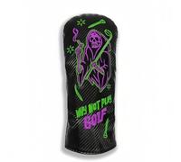 APOMNG Funda de Putter de Golf con Fuerte Imán Funda para Cabeza Hecha a Mano en Cuero PU Se Ajusta a la Mayoría de Putters Forro Suave para Protección del Palo Diseño Bordado Llamativo,Verde