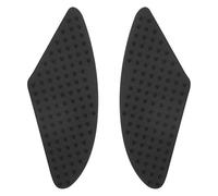 APOMOONS 2 almohadillas laterales para depósito de motocicleta, pegatinas universales de goma antideslizantes 3D, almohadillas de agarre para protección del depósito, pegatinas protectoras para