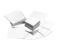APOMOONS 20 Piezas 7.5 x 7.5cm,50 Piezas 5x5 cm Mini Espejos,Espejos Pequeños Autoadhesivos Espejo Pequeños para Pegar Espejo Cuadrado Adhesivo para Decoración de Paredes DIY, Baño