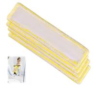 APOMOONS 4 Piezas Almohadillas de Microfibra de Repuesto WV Paños de Limpieza de Microfibra para Botellas Kärcher Window Vac Aspiradora Compatible con WV 2 WV5 WV50 WV55