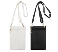 APOMOONS Bolso para teléfono móvil, piel sintética suave, bolso bandolera para mujer, funda para teléfono móvil, con se puede separar los hombros, cinturón para compras, citas, paseos