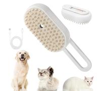 Apomoons Cepillo de vapor para perros y gatos con vapor, cepillo de vapor 3 en 1, cepillo de vapor para gatos, gatos, gatos, gatos, cepillo de vapor, cepillo de vapor para perros, cepillo para gatos