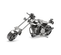 APOMOONS Modelo retro de motocicleta, estatua de motocicleta, artesanía, decoración vintage, modelo de moto, modelo de motocicleta, modelo de hierro, adorno de motocicleta, regalos para motociclistas