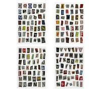 APOMOONS pegatinas letras adhesivas 181 piezas, autoadhesivas Accesorios estéticos para álbum de recortes, set de pegatinas adhesivas de letras para álbum de recortes para pegar