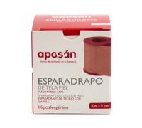 Aposan Esparadrapo de Tela Piel 5mx5cm 1ud