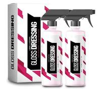 Apósito brillante - Apósito para plástico, molduras y neumáticos - Restaura plásticos descoloridos, restaurador de plástico para automóviles Revestimiento de plástico cerámico (1, 2pcs)