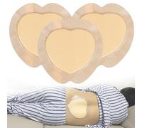 Apósito de espuma sacra para heridas, almohadilla adhesiva a presión para personas mayores postradas en cama, embalaje individual estéril, 3 piezas (9 x 9 pulgadas)