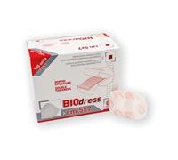 Apósito estéril adhesivo (100 unidades) post-cirugía de TNT 5 x 7 cm, comprimido central absorbente, sin látex, profesional