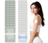 Apositos Adhesivos Impermeables, 30 Piezas Película De Vendaje Transparente Impermeable, Vendaje Adhesivo Impermeable para Tatuajes, Cinta Adhesiva Heridas para Deportes Ducha, 6 x 7 cm, 9 x 15 cm
