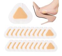 Apósitos Ampolla Talón - 50Unidades Pegatina Cuidado Pie | Protector Talón Invisible Autoadhesivo | Impermeable, Antirozamiento, Formas Triángulo Nube Flor Ciruelo, para Tacones Altos Zapatillas