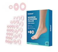 Apósitos para Callos - 45 Unidades Impermeables y Adhesivas, Alivio de Callos y Ampollas, Protección Anti-Rozaduras