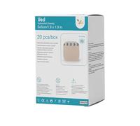Apósitos para lactancia materna - Apósitos hidrocoloides Ourmed 5 x 5 cm - Apósitos impermeables para heridas y úlceras por presión - Parches de espuma y silicona