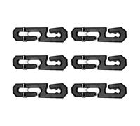 Aposous Esparcidor de Tendedero de Aluminio, Tendedero en Forma de S con Polea Divisoria para Tendederos Largos