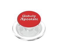Apóstata impío - Ateo sin Dios Ex-religioso Divertido PopSockets PopGrip para MagSafe