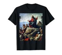 Apóstol Discípulo Jesucristo Biblia Camiseta gráfica económica, Hombre, Negro, S