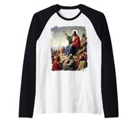 Apóstol Discípulos Jesucristo Arte Camiseta Manga Raglan