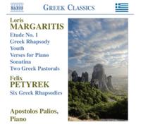 Apostolos Palio Loris Margaritis: Etude No. 1/Greek Rhaps (CD) (Importación USA)