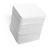 Apostrophe Games Cartas cuadradas en blanco (2.75 pulgadas cuadradas y acabado mate) 200 tarjetas en blanco, tarjetas flash, tarjetas de juego de mesa, guía de estudio y tarjetas de notas