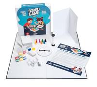 Apostrophe Games CREA tu Propio Juego de Mesa - Edición Deluxe - Kit de Bricolaje con Tablero de Juego en Blanco, Piezas de Juego, Cartas en Blanco, Dados, Ruleta - Versión en inglés