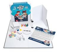 Apostrophe Games CREA tu Propio Juego de Mesa - Edición Deluxe - Kit de Bricolaje con Tablero de Juego en Blanco, Piezas de Juego, Cartas en Blanco, Dados, Ruleta - Versión en español