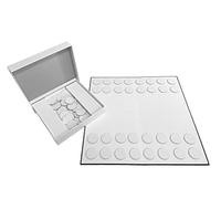 Apostrophe Games CREA tu Propio Juego de Mesa (Tablero de Juego en Blanco, Caja y Accesorios) (Damas en Blanco y Ajedrez)
