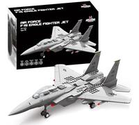 Apostrophe Games F-15 Conjunto de Bloques de Construcción de Aviones de Combate - 227 Piezas