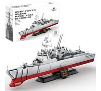 Apostrophe Games Juego de Bloques de Construcción Destructor de la Marina - 612 Piezas - Mayores de 12 años