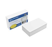 Apostrophe Games Naipes en Blanco de Tamaño Tarot (Acabado Mate) 12 cm x 7 cm, 80 Cartas en Blanco y Caja en Blanco, Tarjetas Flash, Tarjetas de Juegos de Mesa, Guía de Estudio y Tarjetas de Notas