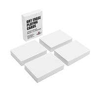 Apostrophe Games Tarjetas en Blanco de borrado en seco (tamaño de Cartas de póquer) (180 Tarjetas)