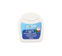 APOTEKE - Hilo dental encerado mentolado - 50 metros - Higiene bucal