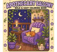Apothecary Balcony: A Witches Paradise of Herbs, Cats, Potions, Frogs and Magical Plants (Cozy Creatures)
