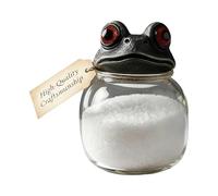 Apothecary Jars - Bottles Dispensers, Frog Design Holder Bottle Containers, Bathroom Apothecary Jars | Bath Room Apothecarys Jar For Counter Kitchen Candy Coffee Cookie Vanity Sugar Flour