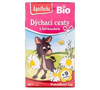 Apotheke Bio Tea para niños para las vías respiratorias con manzanilla - 20 bolsitas