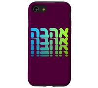 Apoya a Israel Ahava Amor Hebreo Judío Fe Nación Carcasa para iPhone SE (2020) / 7 / 8