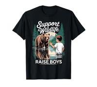 Apoya a la Vida Silvestre Criar a los niños aman el Desierto y al Aire Camiseta