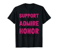 Apoya a los luchadores admiran el honor de los sobrevivientes Camiseta