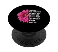 Apoya a los Luchadores admirar a los sobrevivientes recuerdan al ángel PopSockets PopGrip Adhesivo