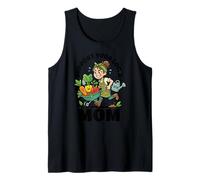 Apoya a tu mamá Local de jardinería de Dibujos Animados Divertido Camiseta sin Mangas