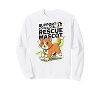 Apoya a tu Mascota de Rescate Local Adopta No compres Gato Sudadera